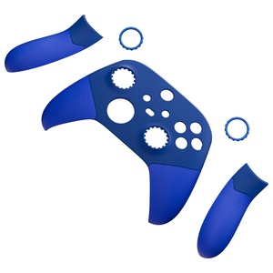 EXtremeRate Blue ASR Version Performance Rubberized Side Rails Handle Grips Shell Faceplate pour manette Xbox Series X S - Product Image 2