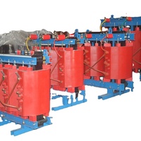 Transformateur de puissance triphasé sec 600 kVA, 110 V vers 380 V, élévateur/abaisseur de tension