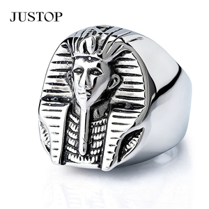 Anillos de Aleación Estilo Punk para Hombre, Plateados en Plata Antigua, con Diseño de Dragón, Calavera y Alas de Buda, Joyería de Moda, Regalo, Uso Diario - Product Image 5