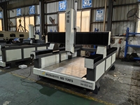 Máquina de corte de espuma CNC de alta resistencia con un solo husillo para patrones de fundición de espuma perdida, fabricación de moldes de EPS, motor de engranajes RichAuto Syntec