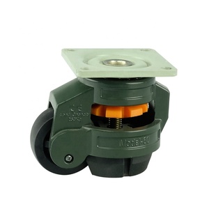 Rodas resistentes do nivelamento resistente do grau da roda giratória resistente da roda - Product Image 6