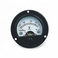 Voltmètre à panneau rond de tension analogique, tension analogique, DC 500V