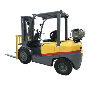 High Quality widely used in factory 3ton 3.5ton forklift 2.5 ton lpg triplex LPG forklift for sale