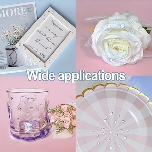 Autocollants en acrylique effet strass pour les yeux et les coins des yeux, style célébrité internet, décoratifs, brillants, en forme de gemmes de cristal, pour la décoration des fêtes - Product Image 3