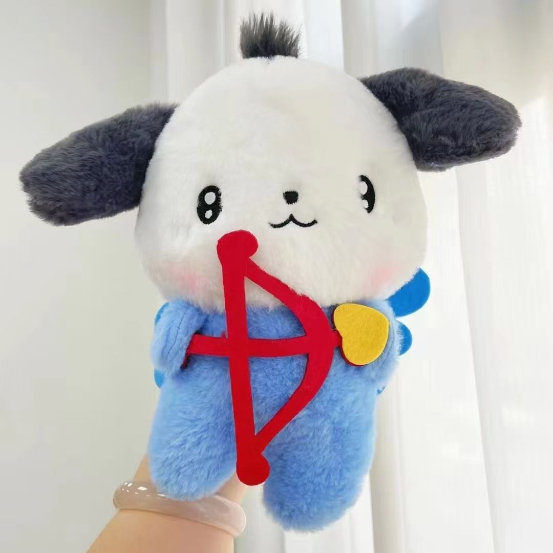 Chiot à travers le coeur