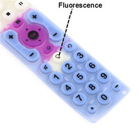 Clavier de jeu en silicone lavable et étanche en caoutchouc Interrupteur à bouton de commande personnalisé en silicone