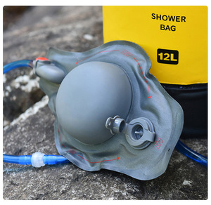 Vente en gros, bain en plein air sauvage d'été, <span class=keywords><strong>Non</strong></span> <span class=keywords><strong>solaire</strong></span>, sac à eau de 12l, sac Portable de <span class=keywords><strong>douche</strong></span> en plein air - Product Image 2