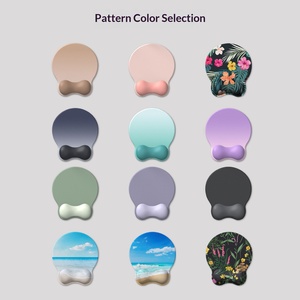 Gradient Black Bow Silicone Wrist Rest <b>Mouse</b> Pad Thick Anti-slip Ergonomic Keyboard Wrist Cushion In Stock Wholesale - Product Image 4