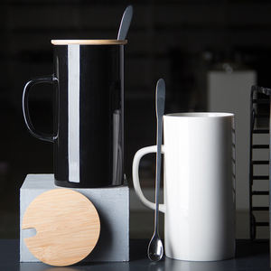 40 onces noir en céramique <span class=keywords><strong>Grande</strong></span> <span class=keywords><strong>tasse</strong></span> plus Big Gigantic Drôle Énorme Café Thé <span class=keywords><strong>Chocolat</strong></span> <span class=keywords><strong>Chaud</strong></span> cool Tasses d'eau - Product Image 3