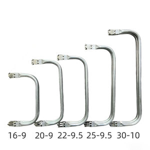 Cadre de sac en métal aluminium avec fermoir pivotant, accessoires de fabrication de sacs à main faits main pour pochettes et sacs à bandoulière - Product Image 2