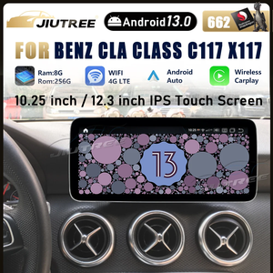 12.3 "Android13วอลคอมม์สำหรับรถ Mercedes Benz CLA Class X117 C117 2013-2019เครื่องเล่นวิทยุมัลติมีเดีย CarPlay นำทาง GPS - Product Image 2