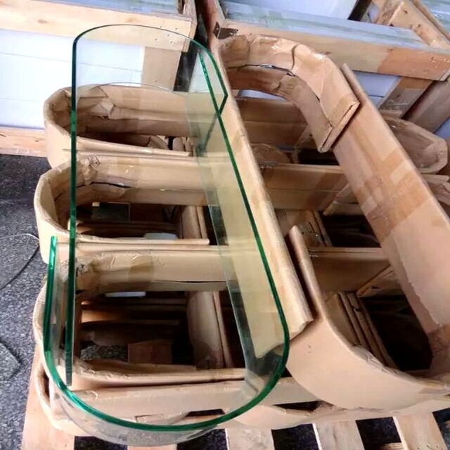 Hot Sale Tempered Hot Bending Glass Automotive Display Cover Glass Hot Bent Curved Glass