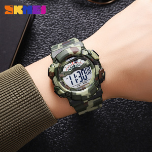 Skmei Sport Watch Digital Men's Electronic Watch 50M Waterproof Tpu Strap Alarm Chrono Function For Outdoor Activities - Product Image 4