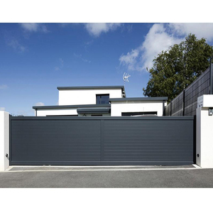 Thiết kế mới trượt cổng chính nhà máy thiết kế sân lối vào nhà nhôm chính cổng tự động - Product Image 4