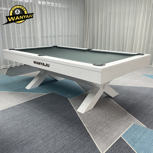 Table de billard professionnelle 3-en-1 avec plateau de <span class=keywords><strong>ping</strong></span>-<span class=keywords><strong>pong</strong></span>, prête à être expédiée directement de l'usine, prix de gros, prix abordable - Product Image 2