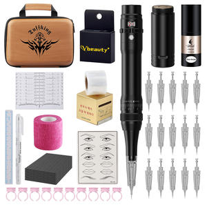 2023 Nieuwe P.<span class=keywords><strong>m</strong></span>.u Machine Kits Draadloze Permanente Make-Up Machine Kit Tattoo Pen Microblading Machine Micropigmentation P.<span class=keywords><strong>m</strong></span>.u Apparaat - Product Image 2