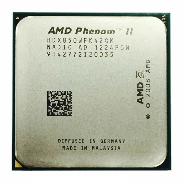 For AMD Phenom II X4 850 3.3 GHz Duad-Core CPU Porcessoe HDX850WFK42GM Socket AM3