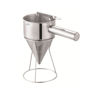 Imbuto dosatore Lacor in acciaio inox con manico per misurazioni precise - Product Image 1