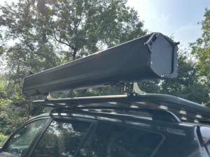 Pare-soleil à 270 degrés Boîtier métallique personnalisé camping rétractable Toit à 270 degrés auvent de renard freestyle - Product Image 2