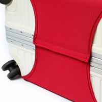 Housse de valise personnalisée à motif géométrique, housse de protection élastique anti-poussière pour valise, housse de valise élastique