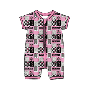 Bộ đồ liền thân và áo ngắn tay in họa tiết trang trại miền Tây, chất liệu tre, có khóa kéo hai chiều, dành cho cả nam và nữ, thích hợp mọi mùa, thuộc bộ sưu tập bí ẩn West RTS. - Product Image 2