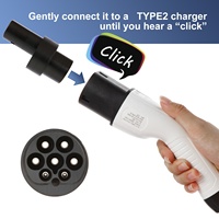 Nouvel adaptateur Tesla US vers Type 2 pour l'Europe, prise utilisable, adaptateur de chargeur Tesla Type 2 pour Tesla