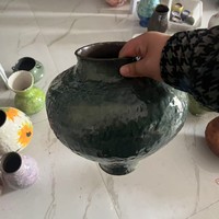 Vas Bunga Hidroponik Kreatif Buatan Tangan Jingdezhen, Hiasan Dekorasi untuk Pintu Masuk Rumah dan Ruang Tamu