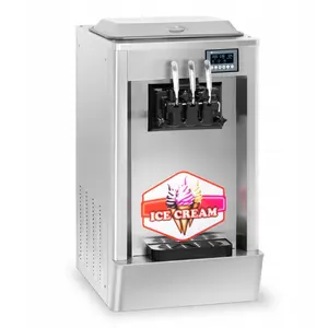 La parte superior de la Mesa Mini máquina de helado suave precio/hielo crema fabricante