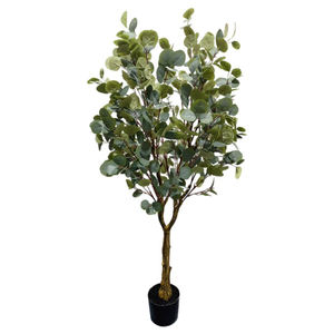 Arbres artificiels d'eucalyptus réalistes-Faux plantes vertes de haute qualité, vente en gros - Product Image 1