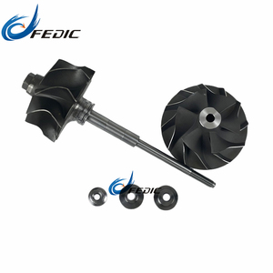 Eje y rueda Turbo GT2256V 715910 para <span class=keywords><strong>Mercedes</strong></span> E ML270 CDI W210 W163 125Kw 120Kw 170HP 163HP OM612 1999-<span class=keywords><strong>2002</strong></span> - Product Image 3