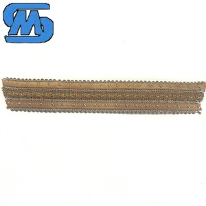 Garniture supérieure de chaussure à broderie perlée PU-Matériau de sandale <span class=keywords><strong>et</strong></span> de pantoufle de bricolage à la mode - Product Image 6