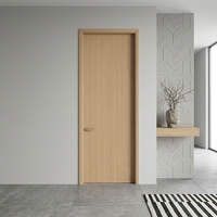 Porte intérieure en bois de haute qualité, insonorisée et ignifuge, pour hôtels, écoles, hôpitaux, supermarchés, appartements