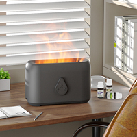 Portable Télécommande Ultrasonique Intelligent Humidificateurs D'air Chambre Aroma Diffuseur Humidificador Usb Flamme Humidificateur