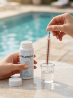 Tiras reactivas de cloruro Vista: Kit de prueba de cloro para piscinas y spas con resultados rápidos para detección de cloruro de sodio 30-600