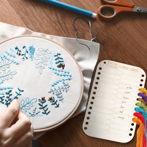4 pièces fil <span class=keywords><strong>de</strong></span> canette broderie 26 Positions Double face fil organisateur maison tricot accessoires - Product Image 3