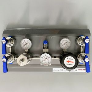 ตัวควบคุมแรงดันอากาศ Vigour รุ่น VSP-3AES ซีรีส์ สแตนเลสสตีล สำหรับควบคุมแรงดันในห้องปฏิบัติการและระบบแก๊ส - Product Image 1