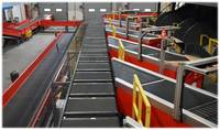 Cross Belt Sorter E Commerce Paket Express Sortiermaschine Hoch geschwindigkeit karton Polybag Förderer