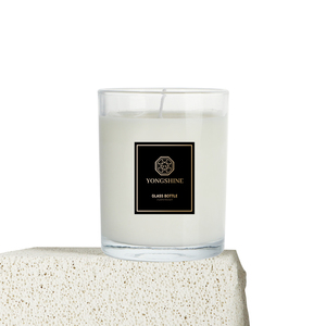 ที่ใส่เทียนแบบแก้วนำกลับมาใช้ใหม่ได้เป็นมิตรต่อสิ่งแวดล้อมพิมพ์ลายเสือดาวปรับแต่งโลโก้ได้ตามต้องการ - Product Image 6