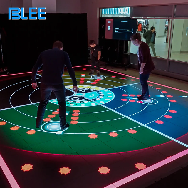 Popular Interactive Amusement Activate AR Sport Motion Game Room Multiplayer Augmented Reality Projection Interactive Floor Game