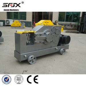 Machine à couper les barres TMT GQ50 40 mm avec moteur et engrenage, haute productivité, puissance 4 kW, vitesse de coupe 32 t/min - Product Image 6