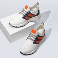 Vente en gros usine Baskets rehaussantes respirantes pour hommes de haute qualité, tricotées en maille, augmentant la taille de 8 cm
