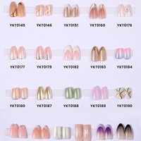 Proveedor de Uñas Postizas de Gel Suave de Lujo con Punta Francesa, Uñas Artificiales de Alta Calidad al por Mayor, Uñas Postizas Hechas a Mano