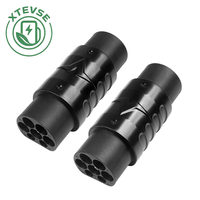 Nouvel adaptateur de charge pour véhicules électriques XTEVSE Type 2 vers GBT 32A IEC 62196-2, connecteur GBT de remplacement/réparation en matériau ignifuge