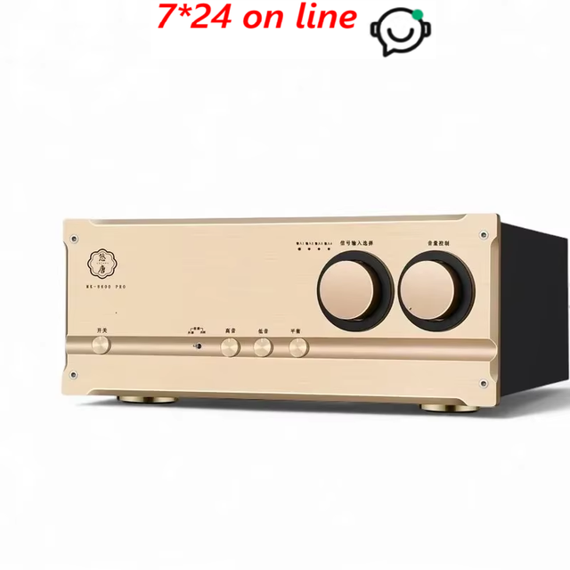 MUSMYS-MK8600pro Fever-gradeHiFi High-poweramplifier Home Post-stage Pure Class a and B Amplifier Automatic Switching Amplifier