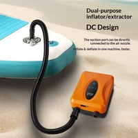 Tente pour Stand-up Paddleboard, Bateau d'Assaut Gonflable, Annexe en Caoutchouc, Ponton à Coussin d'Air, Extérieur, Haute Pression, 12 Volts Sans Fil