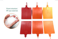 Étiquettes de sécurité en plastique personnalisées avec logo imprimé, anti-effraction, pour vêtements, bagages, conteneurs