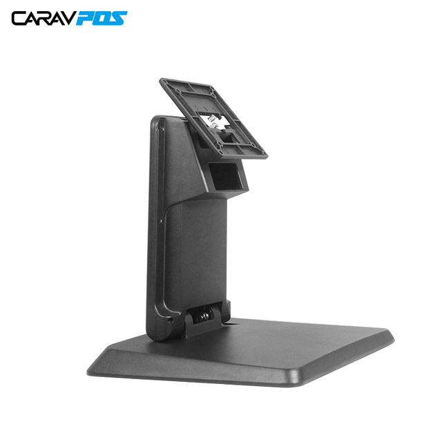 Full Aluminum Alloy Reliable Desktop Pos Stand Adjustable POS Machine Stand