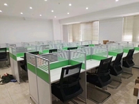 Prix de gros Bureau de poste de travail en bois pour studio Poste de travail moderne pour bureau Table de poste de travail pour ordinateur