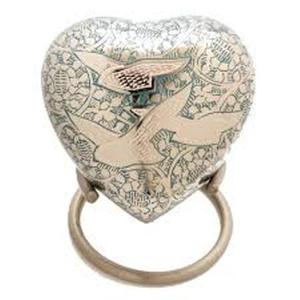 Nouvelle arrivée en gros, forme de cœur, urnes de crémation pour les cendres de funérailles humains, personnalisées, bon marché, pour les animaux de compagnie - Product Image 2