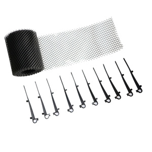 Couvre-<span class=keywords><strong>gouttière</strong></span> en PVC plastique, protection de <span class=keywords><strong>gouttière</strong></span> de toit contre les feuilles, filet de protection de <span class=keywords><strong>gouttière</strong></span> - Product Image 6